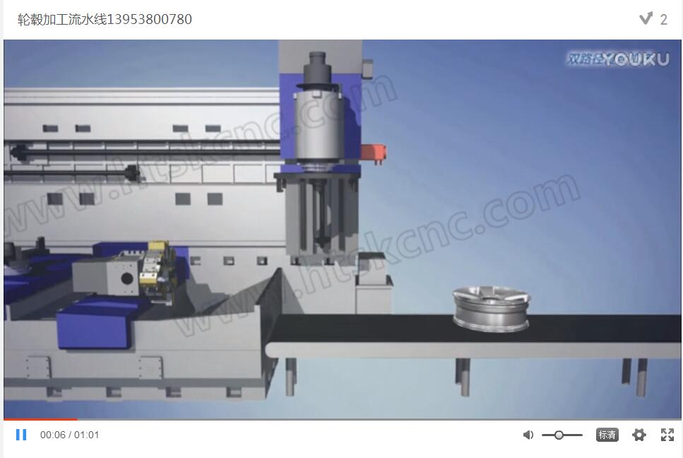 Wheel Processing Line,Complete all processing of the wheel！