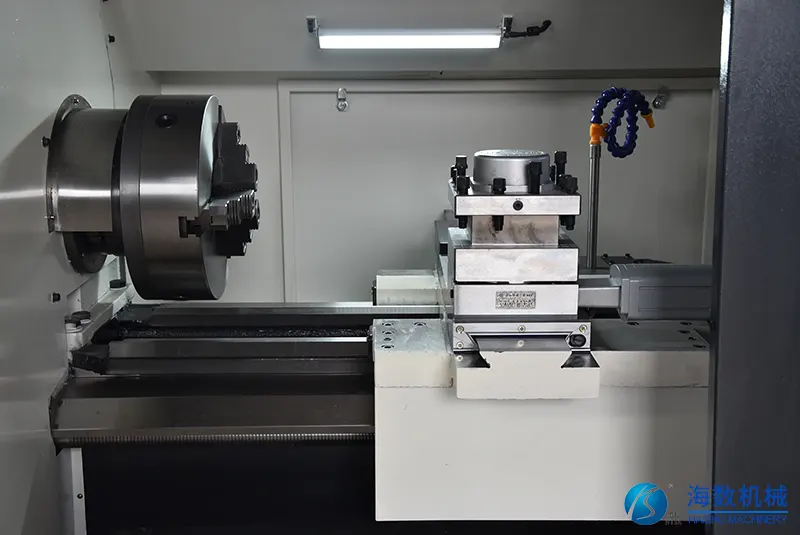 大孔6150数控车床加工中 大孔6150数控车床加工中